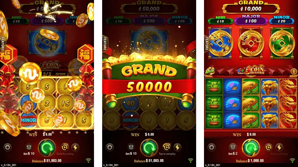3 Coins World777Online Bonus